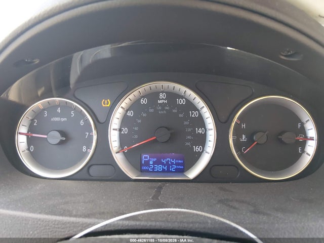 Aukcja sprzedaży 2009 Hyundai Sonata Gls, vin: 5NPET46C29H529956, numer aukcji: 46261185