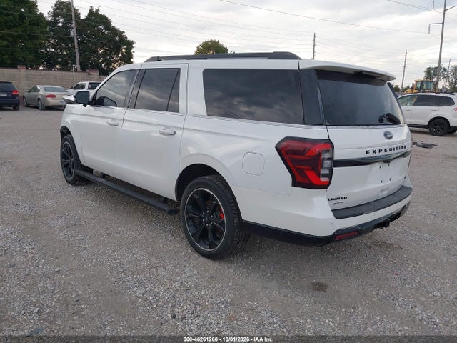2023 Ford Expedition Limited Max მანქანა იყიდება აუქციონზე, vin: 1FMJK2AGXPEA58227, აუქციონის ნომერი: 46261260
