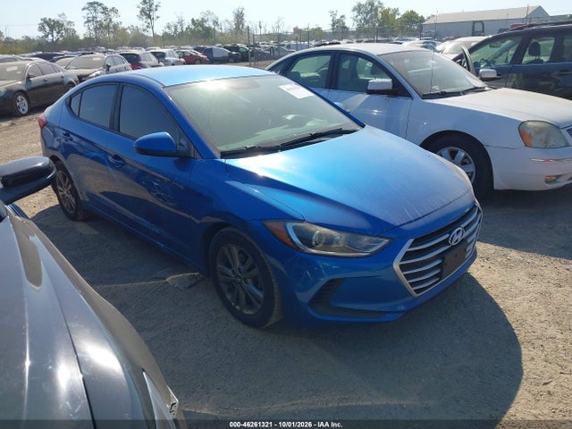 2018 Hyundai Elantra Sel მანქანა იყიდება აუქციონზე, vin: 5NPD84LF9JH258328, აუქციონის ნომერი: 46261321