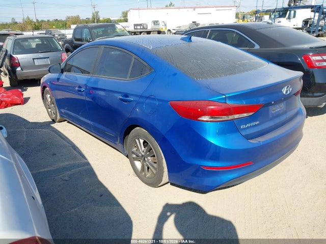 2018 Hyundai Elantra Sel მანქანა იყიდება აუქციონზე, vin: 5NPD84LF9JH258328, აუქციონის ნომერი: 46261321