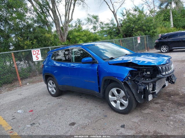 2021 Jeep Compass Latitude Fwd მანქანა იყიდება აუქციონზე, vin: 3C4NJCBB2MT560078, აუქციონის ნომერი: 46261339