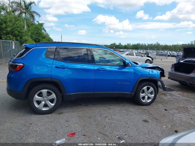 2021 Jeep Compass Latitude Fwd მანქანა იყიდება აუქციონზე, vin: 3C4NJCBB2MT560078, აუქციონის ნომერი: 46261339