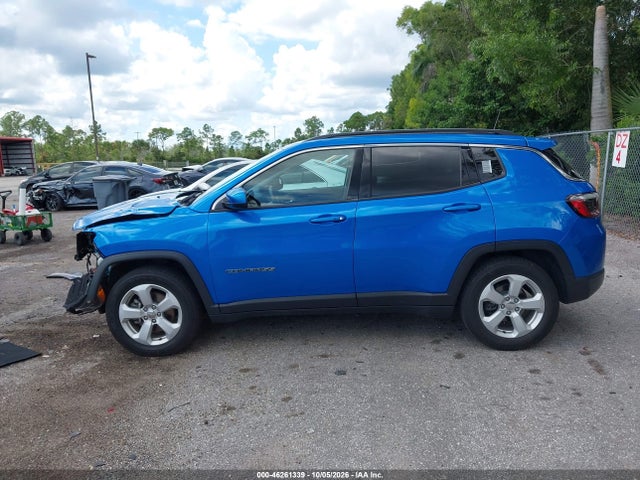 2021 Jeep Compass Latitude Fwd მანქანა იყიდება აუქციონზე, vin: 3C4NJCBB2MT560078, აუქციონის ნომერი: 46261339