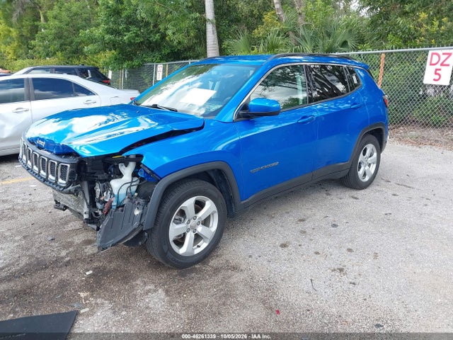 2021 Jeep Compass Latitude Fwd მანქანა იყიდება აუქციონზე, vin: 3C4NJCBB2MT560078, აუქციონის ნომერი: 46261339