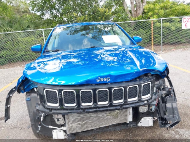 2021 Jeep Compass Latitude Fwd მანქანა იყიდება აუქციონზე, vin: 3C4NJCBB2MT560078, აუქციონის ნომერი: 46261339