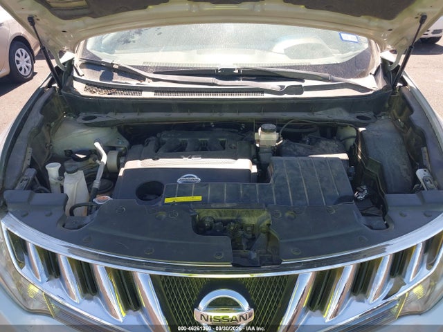 2010 Nissan Murano S მანქანა იყიდება აუქციონზე, vin: JN8AZ1MU4AW016346, აუქციონის ნომერი: 46261360