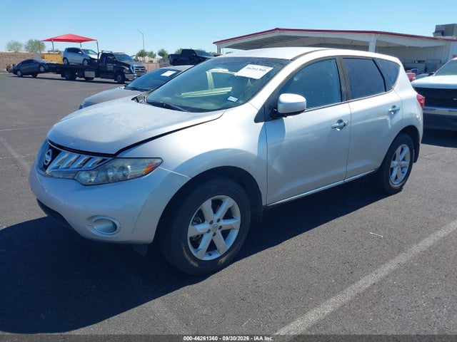 2010 Nissan Murano S მანქანა იყიდება აუქციონზე, vin: JN8AZ1MU4AW016346, აუქციონის ნომერი: 46261360