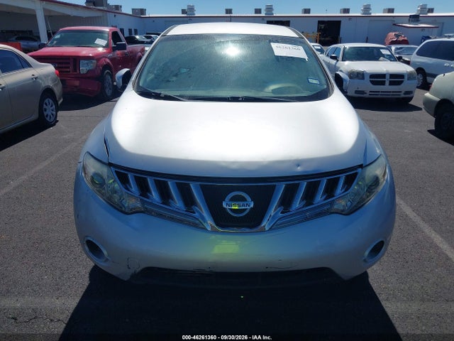 2010 Nissan Murano S მანქანა იყიდება აუქციონზე, vin: JN8AZ1MU4AW016346, აუქციონის ნომერი: 46261360