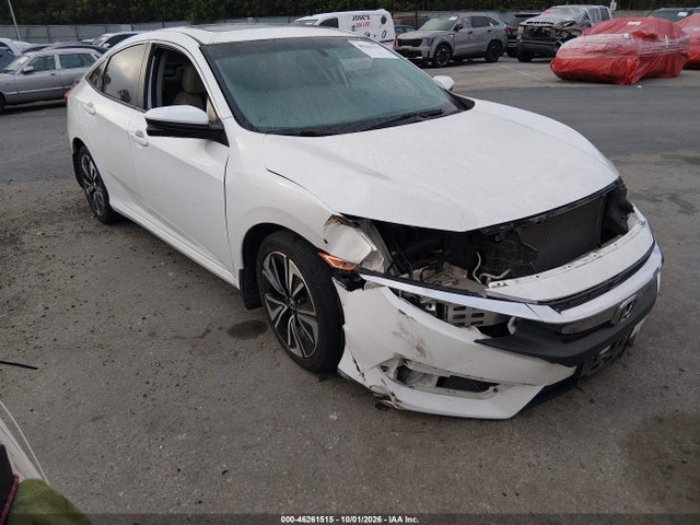 46261515 :رقم المزاد ، 2HGFC1F71HH650640 vin ، 2017 Honda Civic Ex-l مزاد بيع