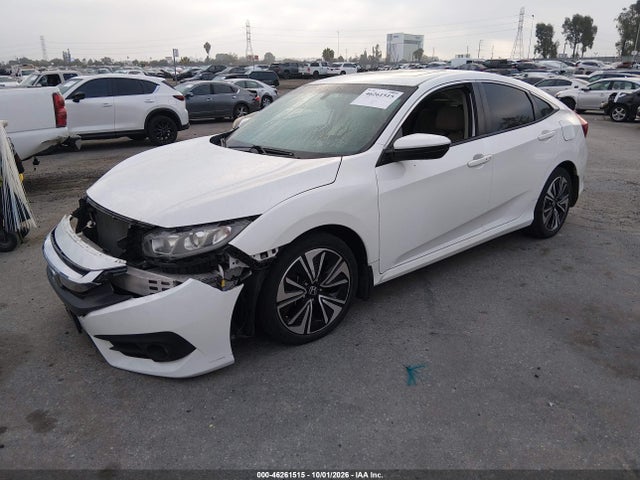 46261515 :رقم المزاد ، 2HGFC1F71HH650640 vin ، 2017 Honda Civic Ex-l مزاد بيع