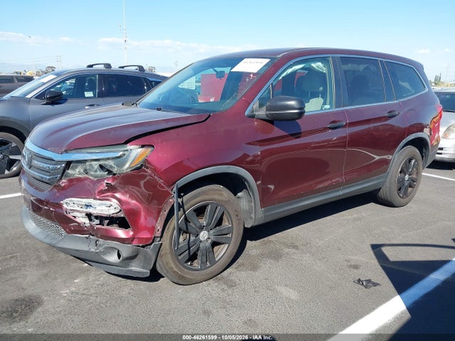 5FNYF5H14JB011727 Honda PILOT LX