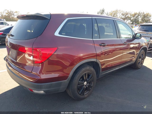 5FNYF5H14JB011727 Honda PILOT LX