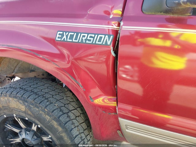 46261641 :رقم المزاد ، 1FMSU45F73EB12699 vin ، 2003 Ford Excursion Eddie Bauer مزاد بيع
