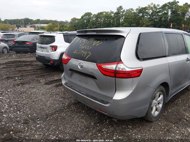 46261678 :رقم المزاد ، 5TDZK3DC4GS713126 vin ، 2016 Toyota Sienna L 7 Passenger مزاد بيع