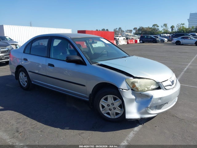 Продаж на аукціоні авто 2005 Honda Civic Vp, vin: 2HGES16395H590811, номер лоту: 46261702