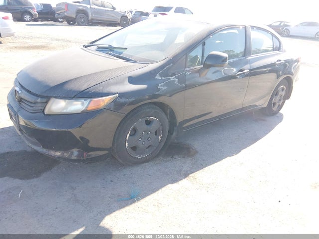46261809 :رقم المزاد ، 2HGFB2F54CH324539 vin ، 2012 Honda Civic Lx مزاد بيع
