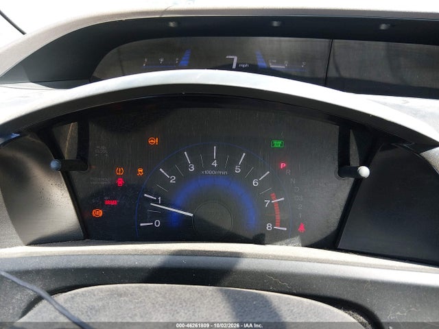 46261809 :رقم المزاد ، 2HGFB2F54CH324539 vin ، 2012 Honda Civic Lx مزاد بيع