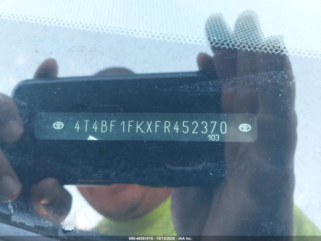 Продаж на аукціоні авто 2015 Toyota Camry Le, vin: 4T4BF1FKXFR452370, номер лоту: 46261816