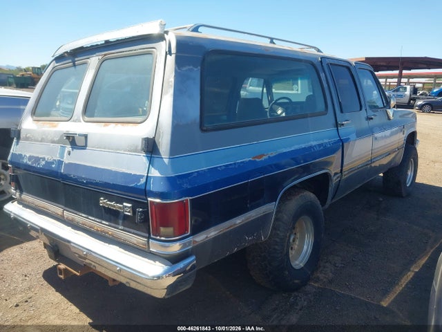 1988 Chevrolet Suburban V10 მანქანა იყიდება აუქციონზე, vin: 1GNEV16K2JF190539, აუქციონის ნომერი: 46261843