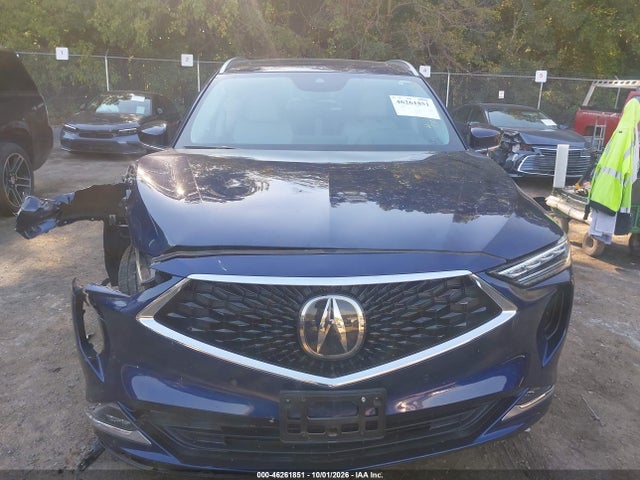 2022 Acura Mdx Advance Package მანქანა იყიდება აუქციონზე, vin: 5J8YE1H85NL007814, აუქციონის ნომერი: 46261851