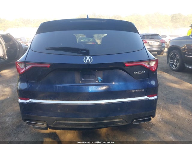 2022 Acura Mdx Advance Package მანქანა იყიდება აუქციონზე, vin: 5J8YE1H85NL007814, აუქციონის ნომერი: 46261851