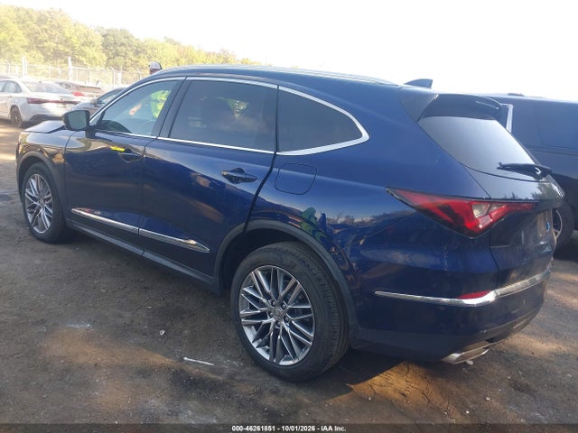 2022 Acura Mdx Advance Package მანქანა იყიდება აუქციონზე, vin: 5J8YE1H85NL007814, აუქციონის ნომერი: 46261851