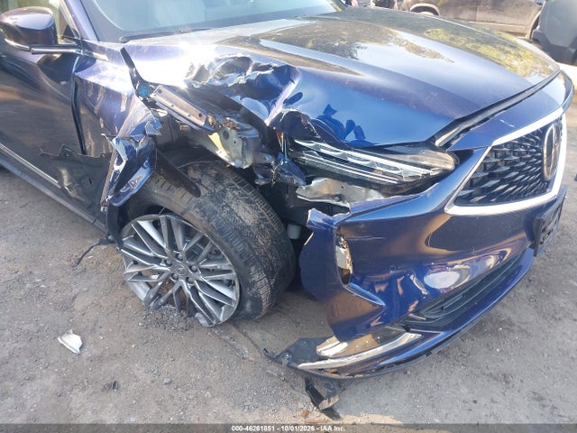 2022 Acura Mdx Advance Package მანქანა იყიდება აუქციონზე, vin: 5J8YE1H85NL007814, აუქციონის ნომერი: 46261851