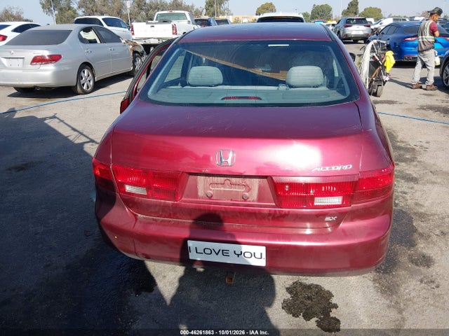 Aukcja sprzedaży 2005 Honda Accord 2.4 Ex, vin: 1HGCM56795A002478, numer aukcji: 46261863