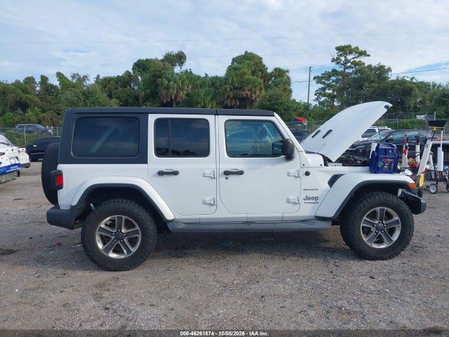 46261874 :رقم المزاد ، 1C4HJXEG0KW514820 vin ، 2019 Jeep Wrangler Unlimited Sahara 4x4 مزاد بيع
