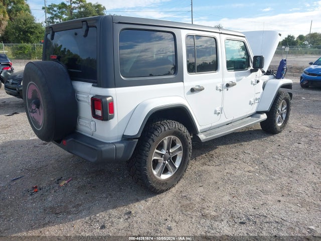 46261874 :رقم المزاد ، 1C4HJXEG0KW514820 vin ، 2019 Jeep Wrangler Unlimited Sahara 4x4 مزاد بيع