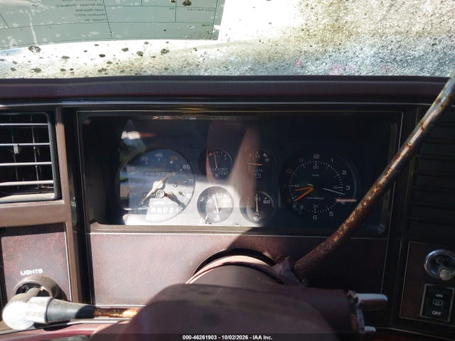 Aukcja sprzedaży 1984 Chevrolet Monte Carlo, vin: 1G1AZ37H4ER159204, numer aukcji: 46261903