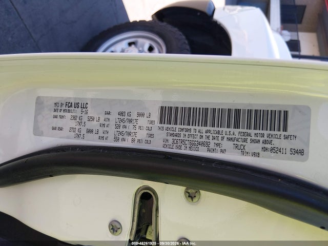 RAM 2500 Tradesman 2016 3C6TR5CT6GG340692 Image 9