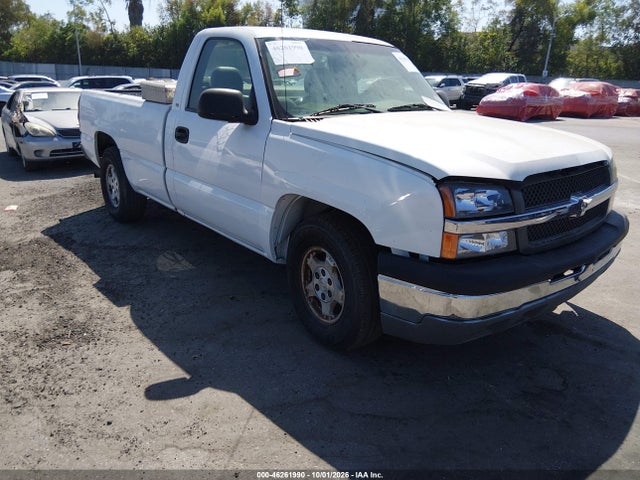 2003 Chevrolet Silverado 1500 Work Truck მანქანა იყიდება აუქციონზე, vin: 1GCEC14X73Z157390, აუქციონის ნომერი: 46261990