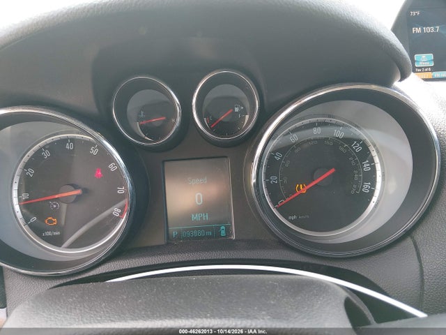 2016 Buick Encore Convenience მანქანა იყიდება აუქციონზე, vin: KL4CJFSB2GB556508, აუქციონის ნომერი: 46262013
