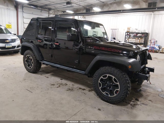 46262029 :رقم المزاد ، 1C4HJWFG3FL760194 vin ، 2015 Jeep Wrangler Unlimited Rubicon Hard Rock مزاد بيع