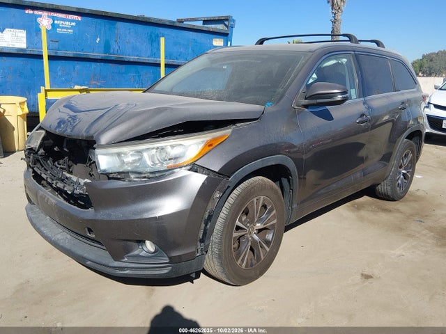 Продажа на аукционе авто 2016 Toyota Highlander Xle V6, vin: 5TDKKRFH1GS501118, номер лота: 46262035