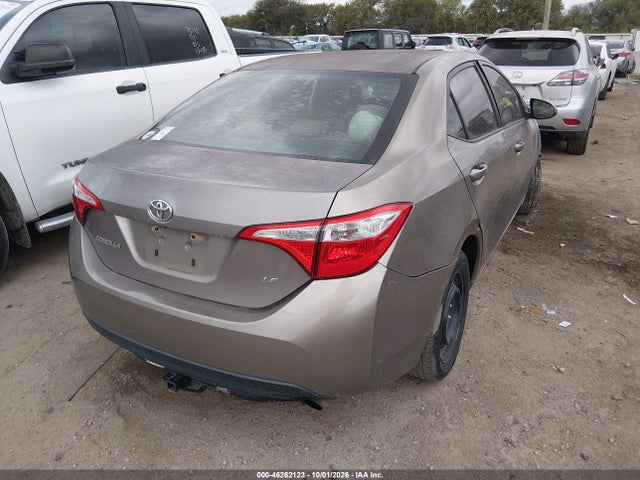 2015 Toyota Corolla Le მანქანა იყიდება აუქციონზე, vin: 5YFBURHE3FP348858, აუქციონის ნომერი: 46262123