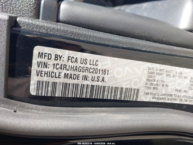 Продаж на аукціоні авто 2024 Jeep Grand Cherokee Altitude 4x4, vin: 1C4RJHAG5RC201161, номер лоту: 46262319