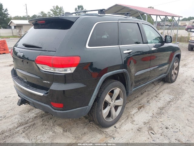 Продажа на аукционе авто 2014 Jeep Grand Cherokee Limited, vin: 1C4RJFBG9EC132911, номер лота: 46262386