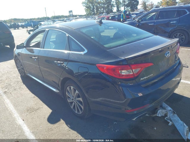 2016 Hyundai Sonata Sport მანქანა იყიდება აუქციონზე, vin: 5NPE34AF2GH275468, აუქციონის ნომერი: 46262409