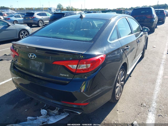 2016 Hyundai Sonata Sport მანქანა იყიდება აუქციონზე, vin: 5NPE34AF2GH275468, აუქციონის ნომერი: 46262409