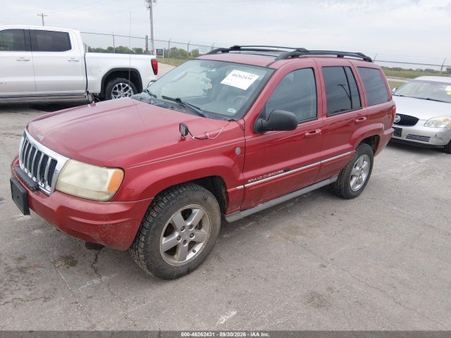 46262431 :رقم المزاد ، 1J8GW68J94C334490 vin ، 2004 Jeep Grand Cherokee Overland مزاد بيع