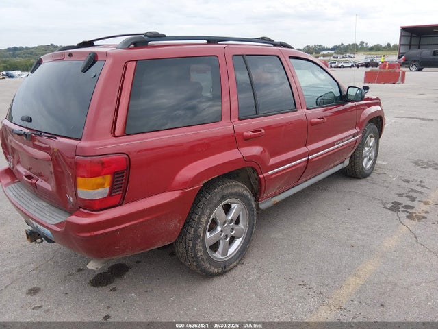 46262431 :رقم المزاد ، 1J8GW68J94C334490 vin ، 2004 Jeep Grand Cherokee Overland مزاد بيع