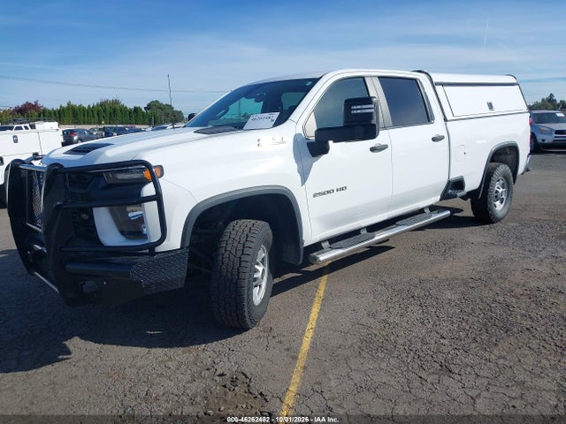 46262482 :رقم المزاد ، 1GC4YLE77MF299054 vin ، 2021 Chevrolet Silverado 2500hd 4wd  Long Bed Wt مزاد بيع