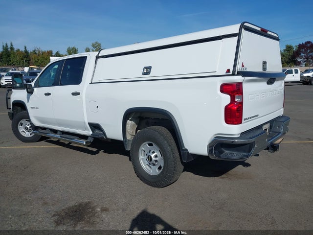 46262482 :رقم المزاد ، 1GC4YLE77MF299054 vin ، 2021 Chevrolet Silverado 2500hd 4wd  Long Bed Wt مزاد بيع