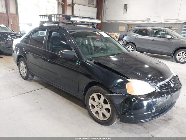 Продаж на аукціоні авто 2002 Honda Civic Lx, vin: 2HGES16582H530452, номер лоту: 46262498