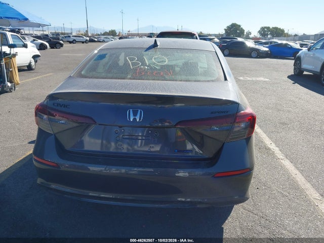 2HGFE4F82TH344852 Honda Civic Hybrid Sport/sport Touring