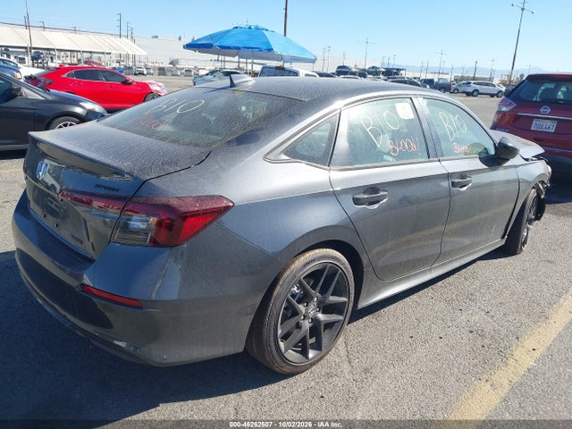 2HGFE4F82TH344852 Honda Civic Hybrid Sport/sport Touring