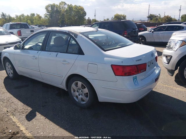 2009 Hyundai Sonata Gls მანქანა იყიდება აუქციონზე, vin: 5NPET46C79H513784, აუქციონის ნომერი: 46262646
