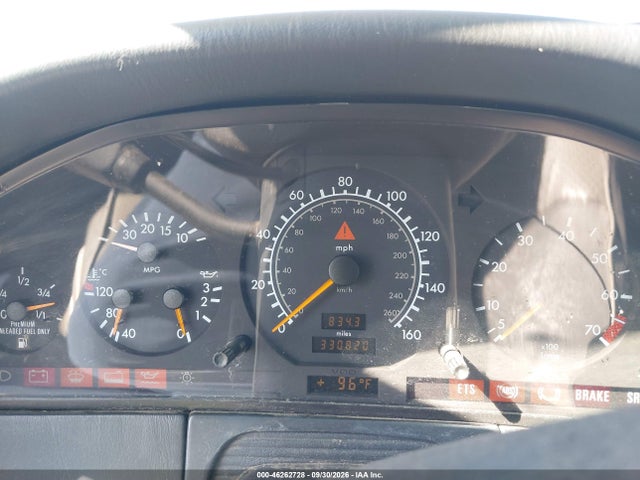 Aukcja sprzedaży 1996 Mercedes-benz S 320, vin: WDBGA33E7TA320434, numer aukcji: 46262728